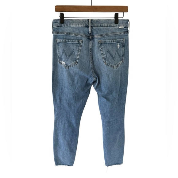 MOTHER The Looker Ankle Fray in Not Cut & Pasted - Picture 7 of 9